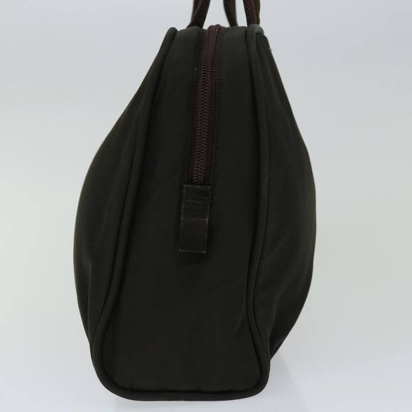 PRADA Hand Bag Nylon Brown Auth yk11116 - Picture 4 of 16
